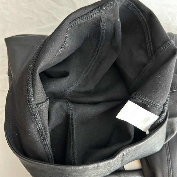 Vylette High Rise Ponte Vegan Leather Legging/Pants - Picture 7 of 9